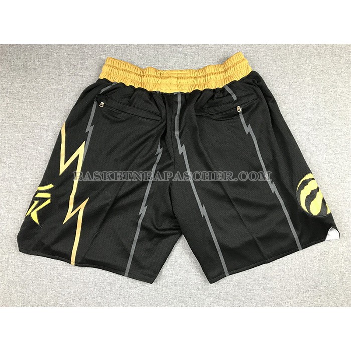 Short Tornto Raptors Ville Just Don 2021-22 Noir